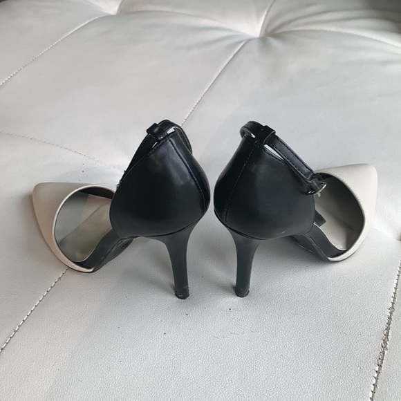 Black and Cream Stiletto’s 4” Size 7 - Picture 5 of 5